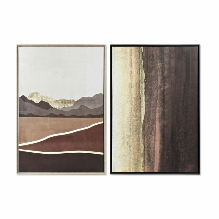 Cuadro DKD Home Decor 84 x 4,5 x 124 cm 83 x 4,5 x 124 cm Abstracto (2 Unidades) Cuadro DKD Home Decor 84 x 4,5 x 124 cm 83 x 4,5 x 124 cm Abstracto (2 Unidades)