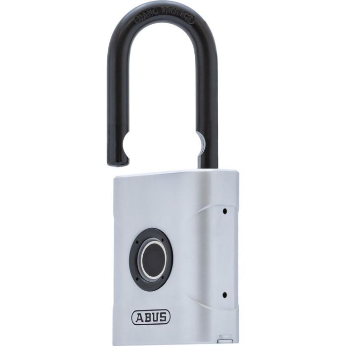 ABUS Touch 57/45 Candado biométrico de huella dactilar para exterior, resistente a la intemperie, zinc de acero/acero endurecido para cobertizo 2