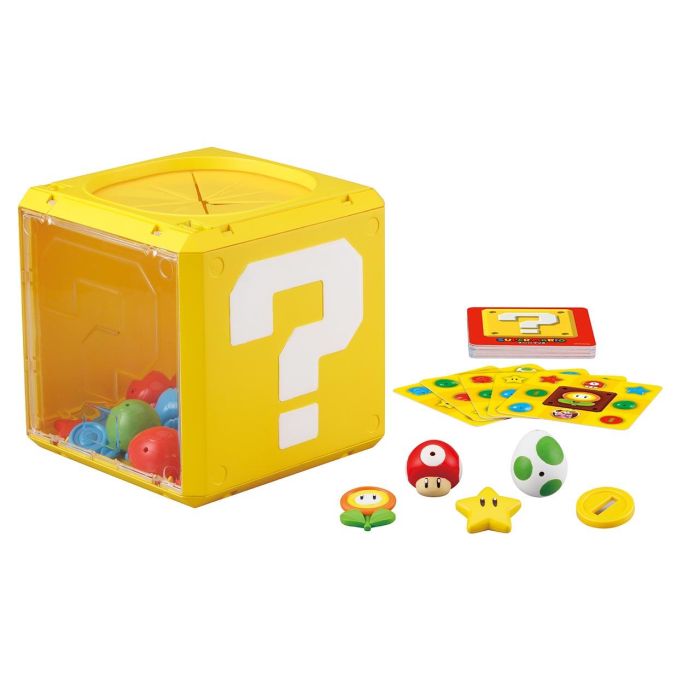 Epoch 7556 Juego de Mesa Question Block Super Mario Bros, 3 Juegos en 1 (incluye Bingo), Edad +4 años 1 Epoch 7556 Juego de Mesa Question Block Super Mario Bros, 3 Juegos en 1 (incluye Bingo), Edad +4 años 1