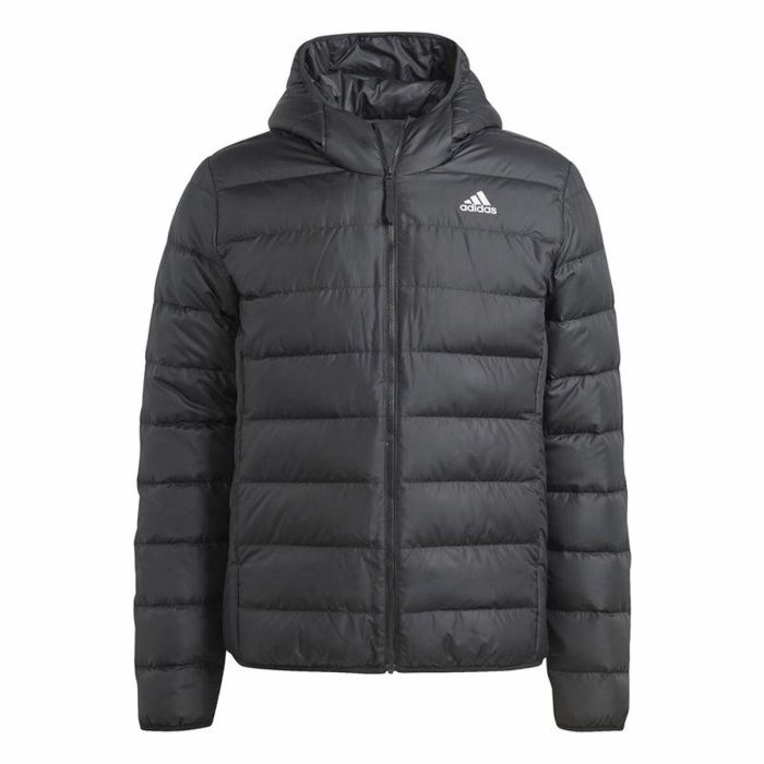 Chaqueta para Hombre Adidas Essentials D H Negro 0 Chaqueta para Hombre Adidas Essentials D H Negro 0