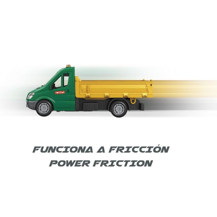 Tachan Camión Tráfico Luz Y Sonido Escala 1:14 3