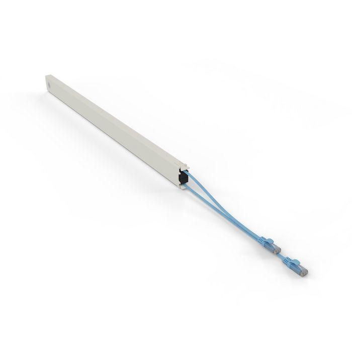 PATCHBOX patchbox.one Cassette de Cable de Red Modular UTP Cat.6a 46RU Azul Compatible PoE++ ISO 3