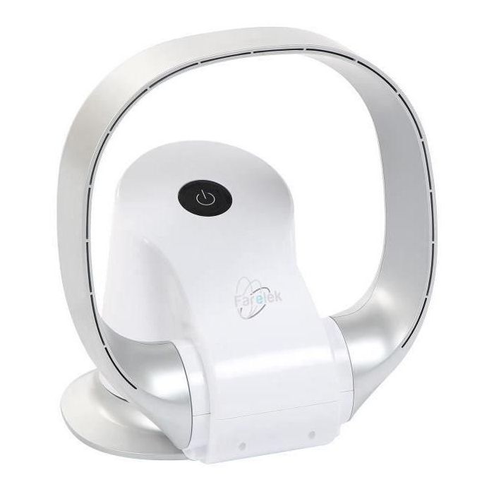 Anillo de aire silencioso - Ventilador para instalar sin 26W Pale 26W Blanco y plata muy silencioso Anillo de aire silencioso - Ventilador para instalar sin 26W Pale 26W Blanco y plata muy silencioso