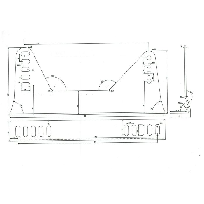 Base Lateral Occmotorsport OCCBAS0010 6 Base Lateral Occmotorsport OCCBAS0010 6