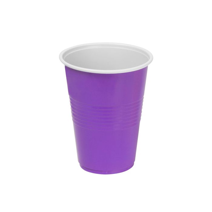 Set de 25 Vasos Bicolor Fucsia y Azul 250 ml Algon (24 Cajas) 2 Set de 25 Vasos Bicolor Fucsia y Azul 250 ml Algon (24 Cajas) 2