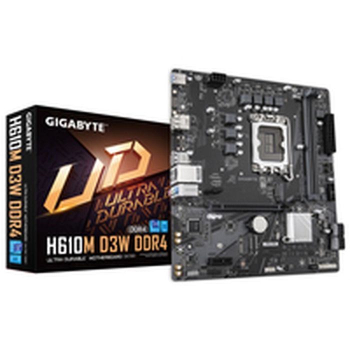 GIGABYTE H610M D3W DDR4 placa base Intel H610 LGA 1700 micro ATX 6 GIGABYTE H610M D3W DDR4 placa base Intel H610 LGA 1700 micro ATX 6