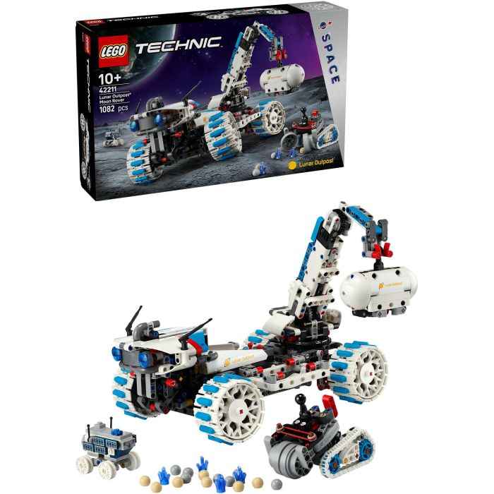 LEGO 42211 Technic Vehículo de Puesto de Avanzada Lunar - Set de construcción para niños de 10 años 3