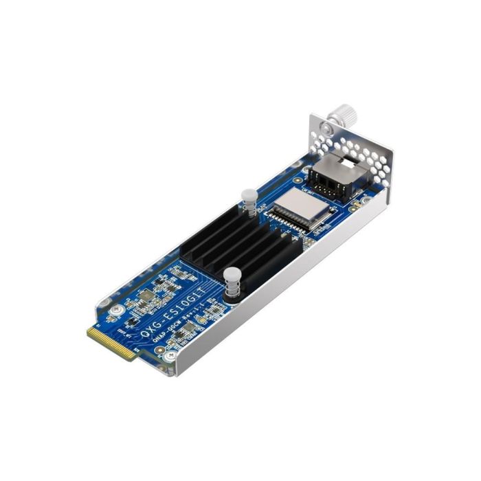 Qnap Tarjeta de Red QXG-ES10G1T 10GbE RJ45 NBASE-T PCIe 3.0 x4