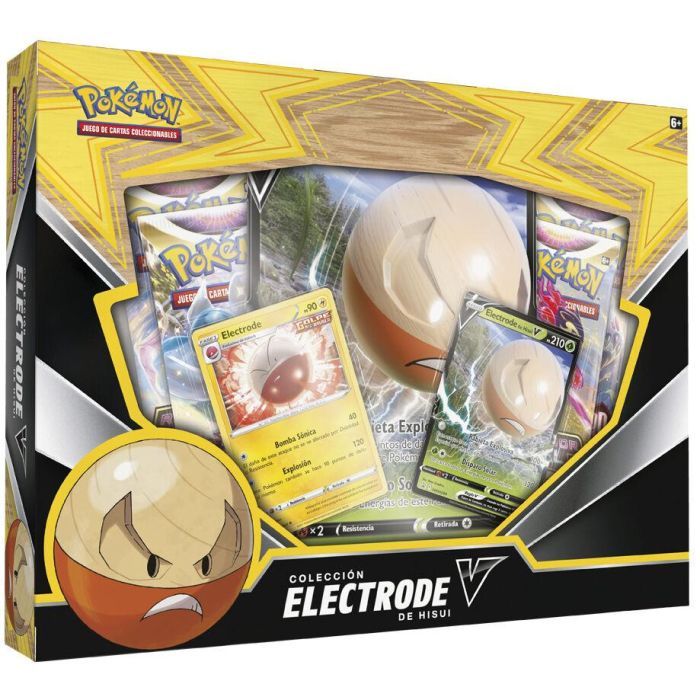 Pokemon Blister Juego de Cartas Coleccionables Electrode de Hisui V y Electrode Kanto - Edición Española