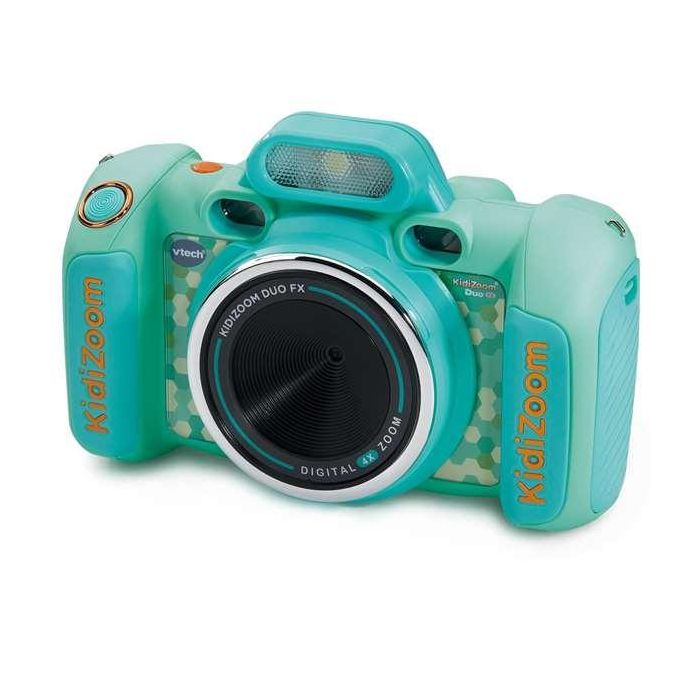 V-Tech 80-519957 Cámara digital Kidizoom Duo FX 12 Aguamarina | Doble objetivo, fotos, vídeos, selfies, juegos, MP3, +4 años V-Tech 80-519957 Cámara digital Kidizoom Duo FX 12 Aguamarina | Doble objetivo, fotos, vídeos, selfies, juegos, MP3, +4 años