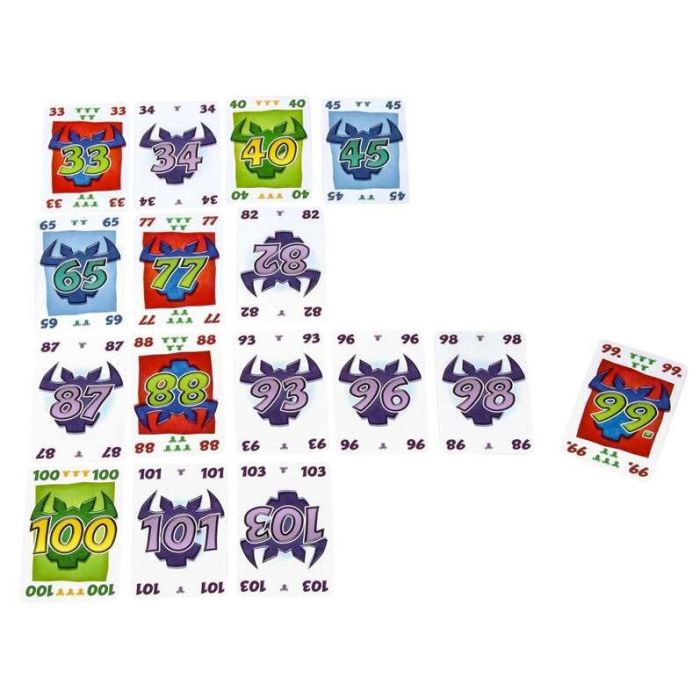 Juego ¡toma 6! edición clásica, 10 cartas para jugar en una de las 4 filas 2 Juego ¡toma 6! edición clásica, 10 cartas para jugar en una de las 4 filas 2