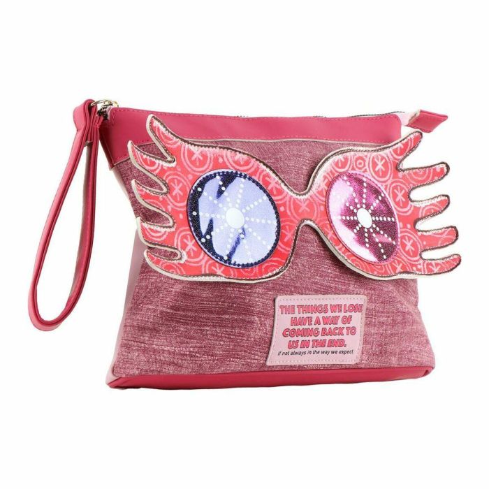 Cerdá Neceser de Viaje Harry Potter Luna Lovegood Polipiel Fucsia - Apto desde 3 Años