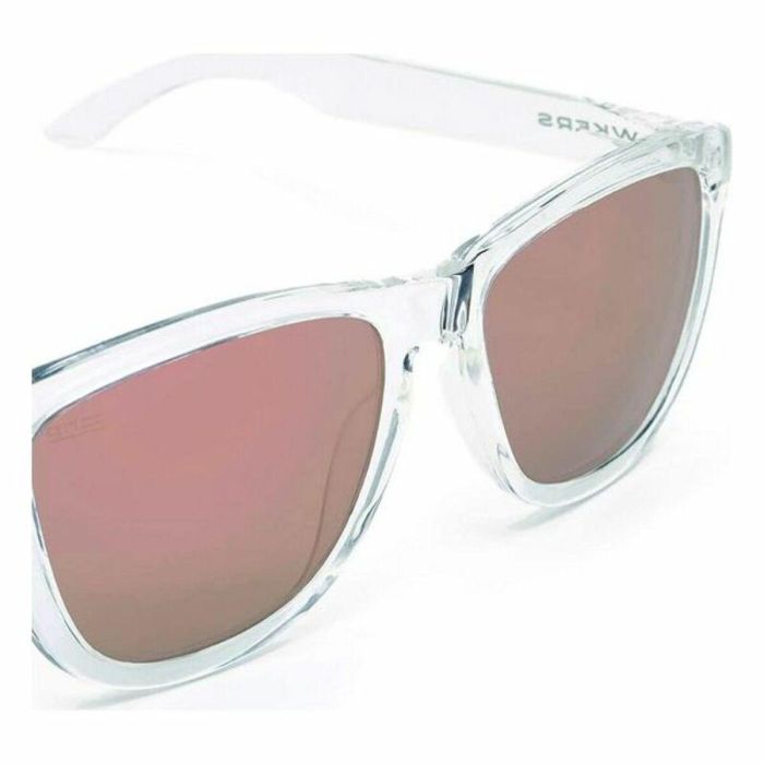 Hawkers Gafas de Sol ONE TR90 #air Polarizadas Unisex Adulto Lentes TR18 UV400 Montura TR90 Rose Gold Categoría 3 4
