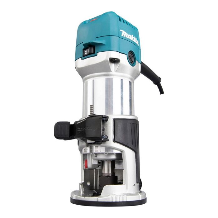 Makita RT0702CX2J Multifunktionsfräse, 34000 RPM, 710W, Velocidad Ajustable 13