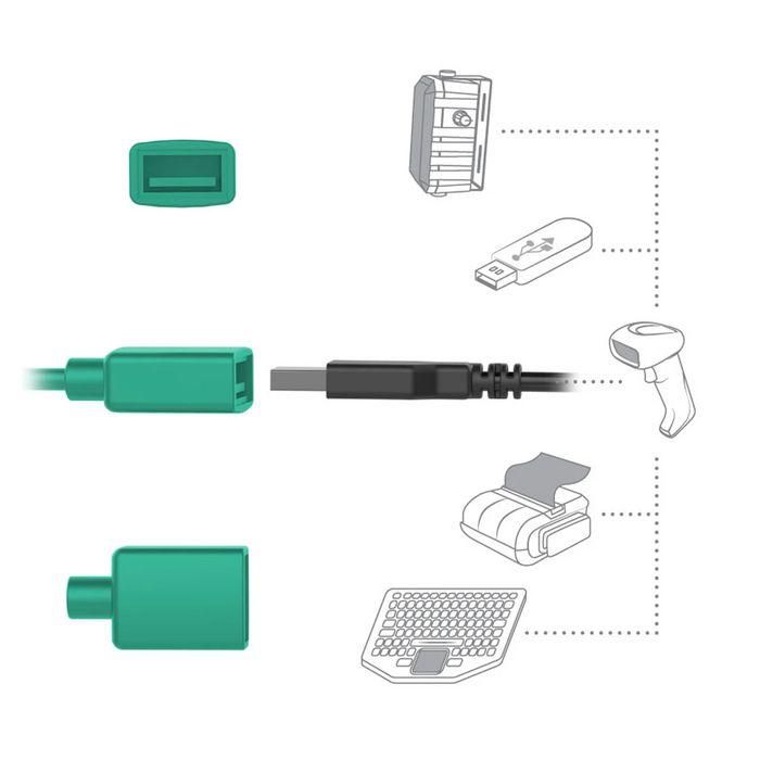 RAM Mounts Key-Locking Power + Data Dock for Tab Active4 Pro & Tab Active Pro 5 RAM Mounts Key-Locking Power + Data Dock for Tab Active4 Pro & Tab Active Pro 5