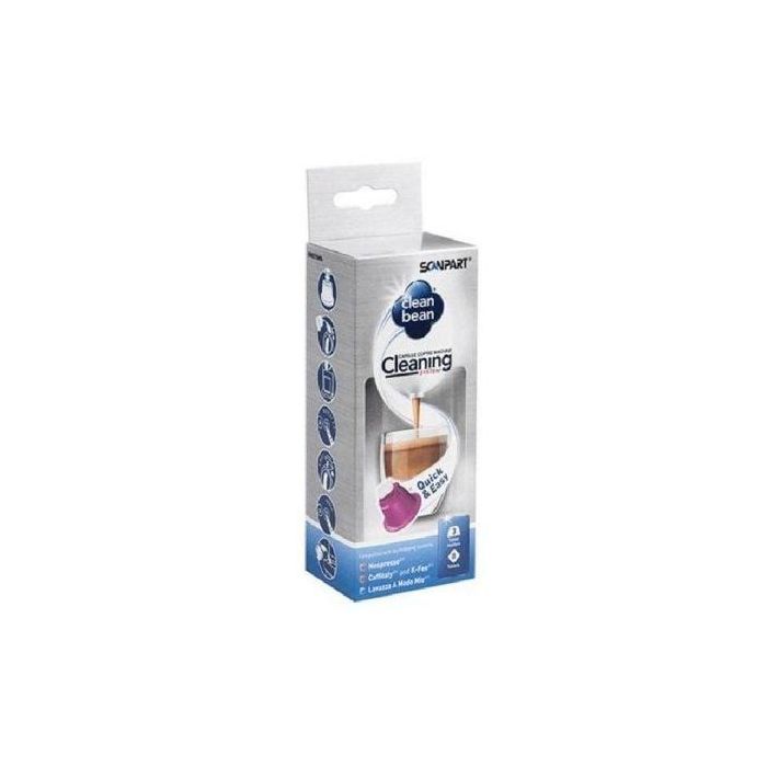 CÁPSULA DE LIMPIEZA PARA CAFETERAS SCANPART CLEAN BEAN 27.900.001.61 - COMPATIBLE CON NESPRESSO/LAVAZZA/ CAFFITALY