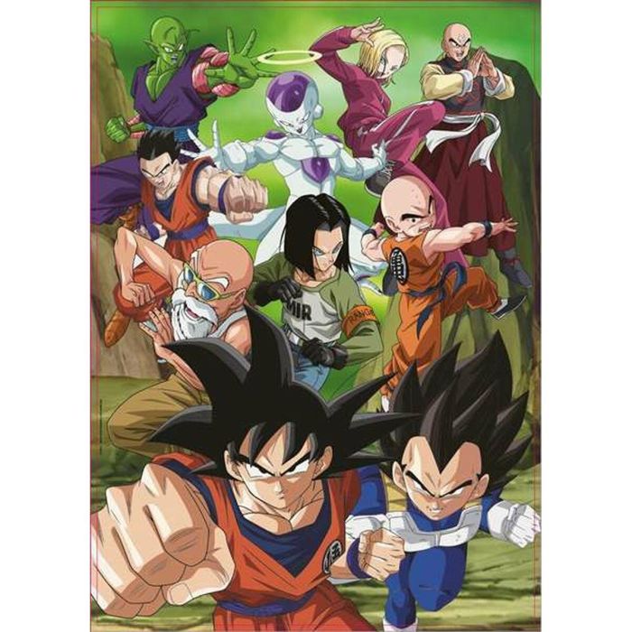 Puzzle 2x500 piezas dragon ball 1