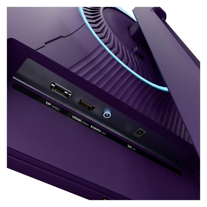AROZZI Monitor Gaming Nova 24" IPS 200Hz, Full HD 1920x1080, 1ms, HDR, Altavoces, HDMI/DisplayPort, Montaje VESA, Color Lila 8