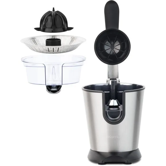 Hkoenig AGR80 Prensa de Cítricos Exprimidor 160W Gris 5 Hkoenig AGR80 Prensa de Cítricos Exprimidor 160W Gris 5