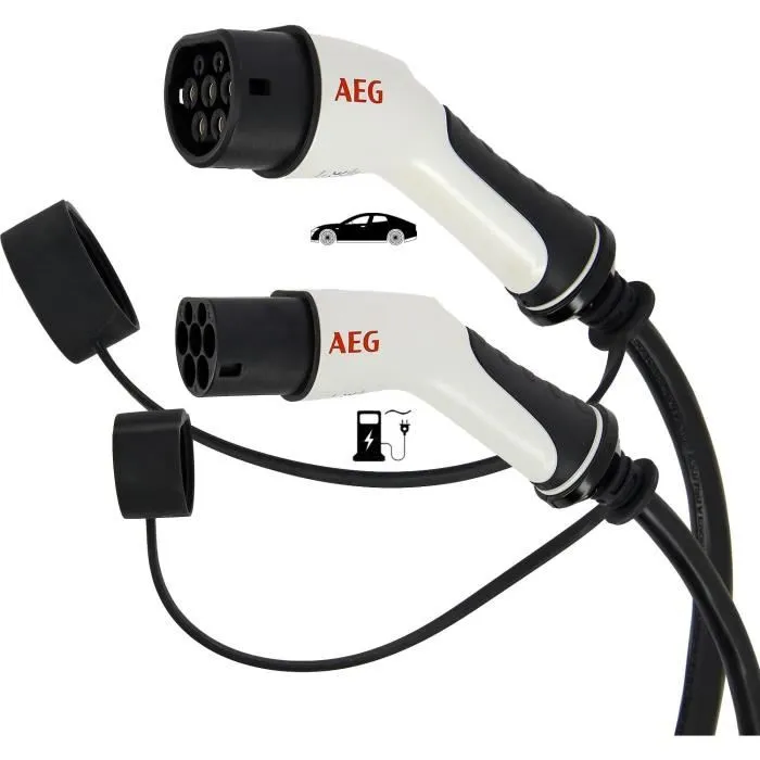 Aeg Cable de carga 5123 para vehículos eléctricos e híbridos enchufables - Trifásico 16A 480V AC - 5m 1 Aeg Cable de carga 5123 para vehículos eléctricos e híbridos enchufables - Trifásico 16A 480V AC - 5m 1