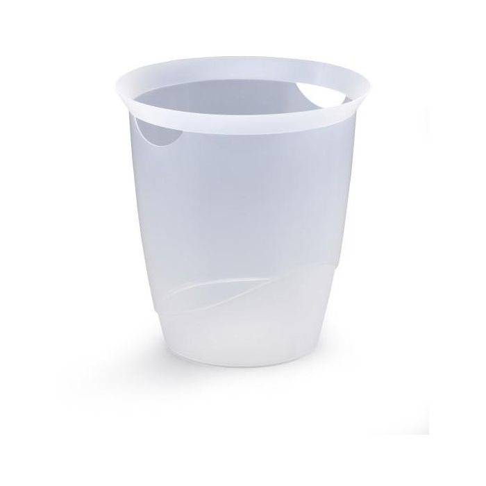 DURABLE TREND Papierkorb 16l transparent 0 DURABLE TREND Papierkorb 16l transparent 0