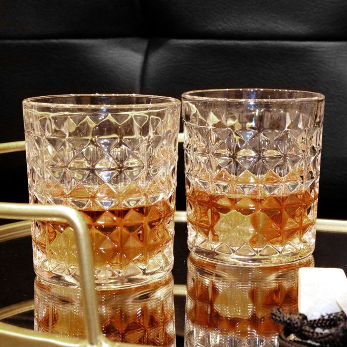 Home Deco Factory Juego De 4 Vasos Whisky Colección Cocktail 1
