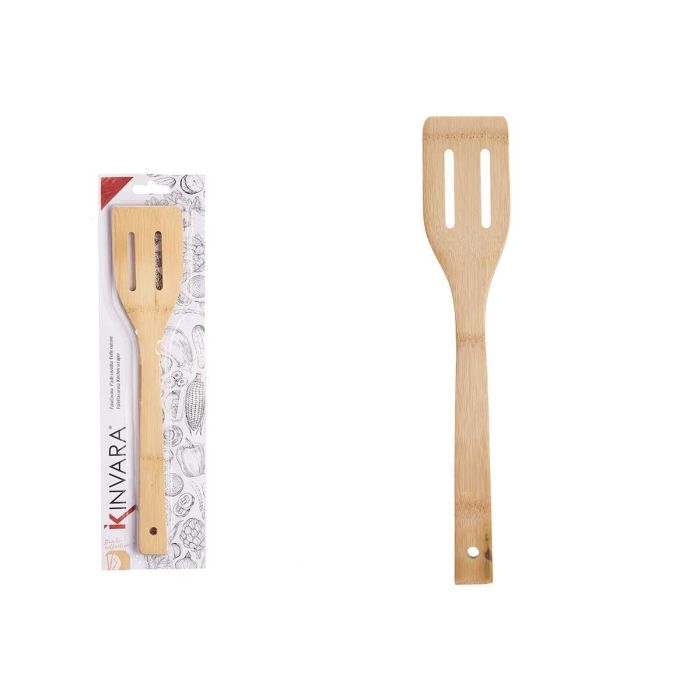 Pala de cocina en bambú 30 cm Kinvara - Marrón (48 Unidades) Pala de cocina en bambú 30 cm Kinvara - Marrón (48 Unidades)
