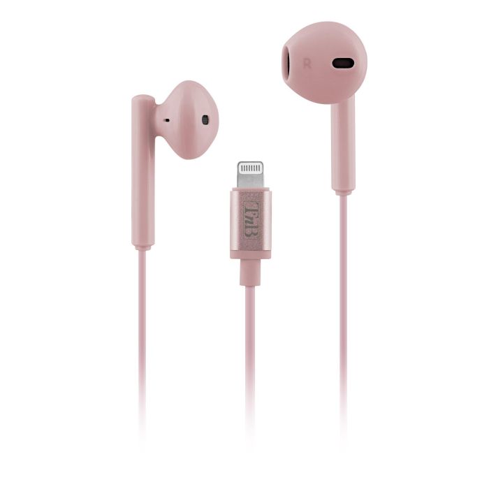 TNB CURV - Auriculares de botón Lightning - rosa