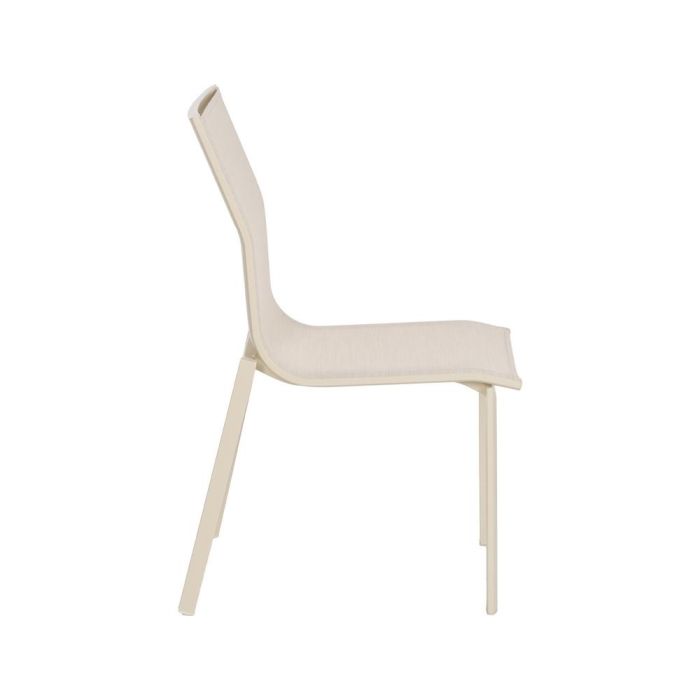 Silla Apilable Aluminio-Textileno 49 X 62 X 90 cm