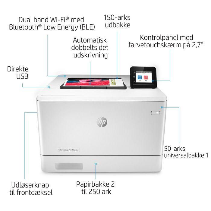 HP Color LaserJet Pro M454dw Impresora Laser, 600 x 600dpi, 28ppm, WiFi 39