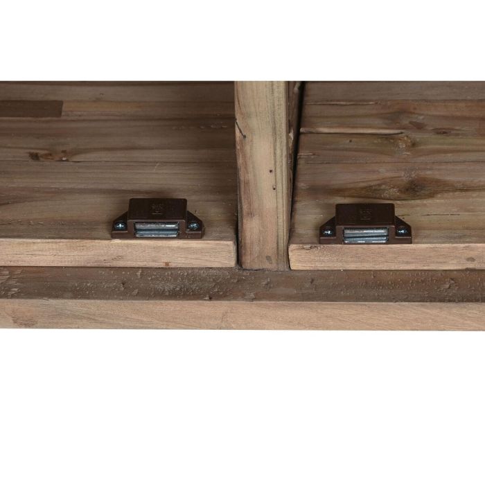 Armario Home ESPRIT madera de teca Fibra de coco 85 X 40 X 185 cm 5 Armario Home ESPRIT madera de teca Fibra de coco 85 X 40 X 185 cm 5