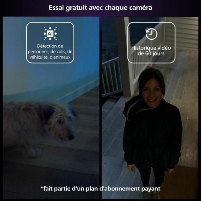 Cámara de vigilancia simulada Philips Hue Secure Camera Wired 10 Cámara de vigilancia simulada Philips Hue Secure Camera Wired 10