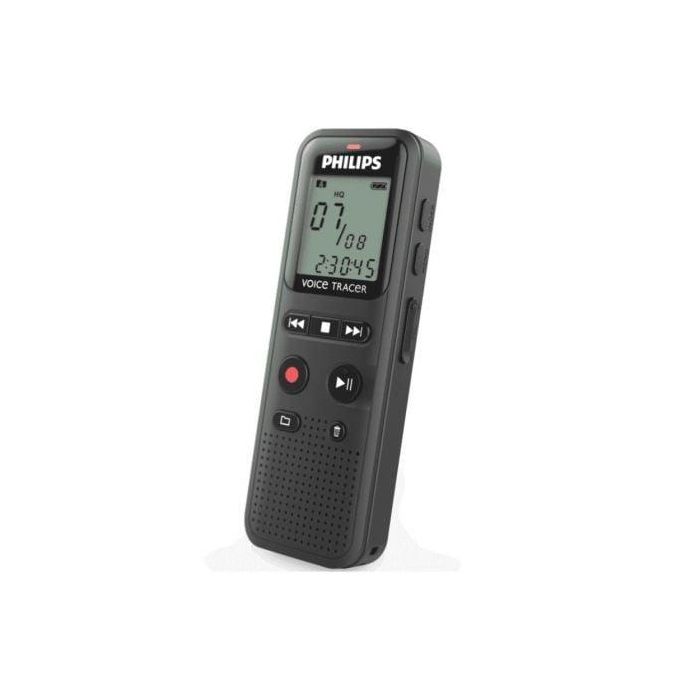 Grabadora de Voz Philips VoiceTracer DVT1160/ 8kHz/ Negro Grabadora de Voz Philips VoiceTracer DVT1160/ 8kHz/ Negro