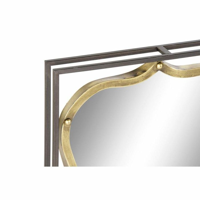 Espejo de pared DKD Home Decor Negro Dorado 51,5 x 12 x 65 cm Vintage 1 Espejo de pared DKD Home Decor Negro Dorado 51,5 x 12 x 65 cm Vintage 1