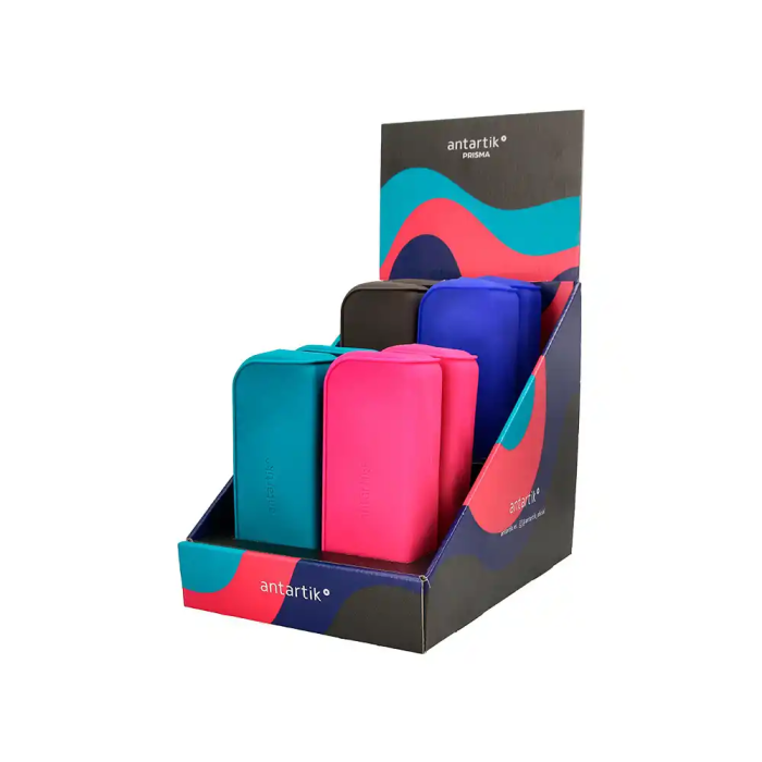 Antartik Estuche Portatodo Prisma Soft Rectangular 185x75 mm Colores Intensos
