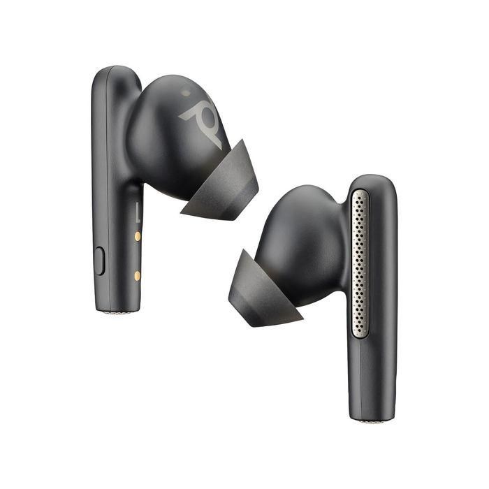 Poly Voyager Free 60+ UC Auriculares Carbon Black con ANC, 3 Micrófonos, Estuche Táctil y Adaptador USB-C BT700 6