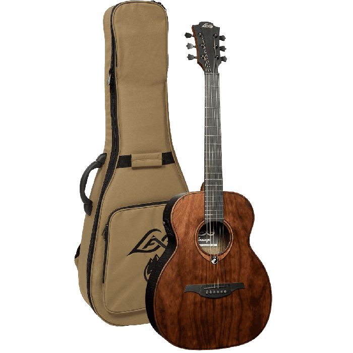 LAG Guitarra Acústica Travel A/E Electroacústica Folk Natural Satinado 4 LAG Guitarra Acústica Travel A/E Electroacústica Folk Natural Satinado 4