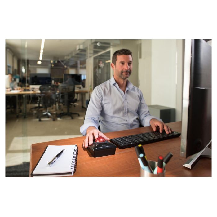 Kensington ExpertMouse Trackball Inalámbrico, Óptico, RF Wireless + Bluetooth, 400 DPI, Ambidextro, Negro 6