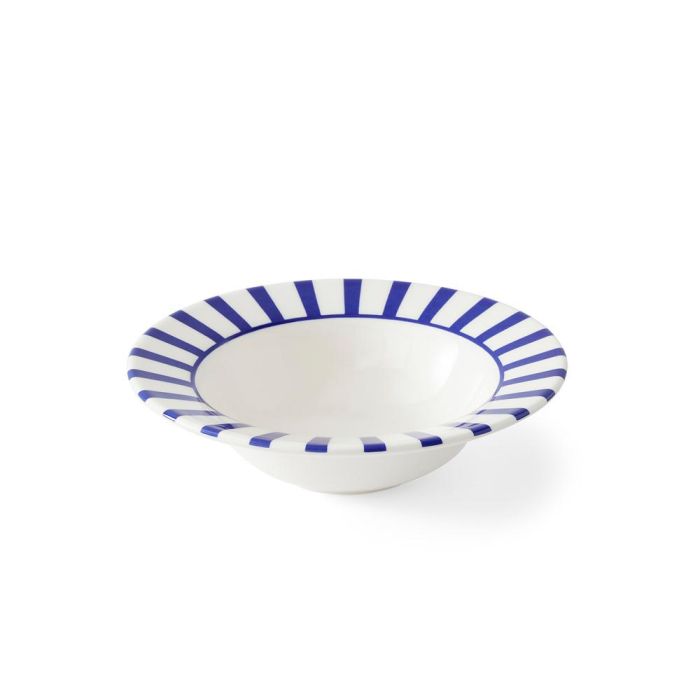 Spode Bol 19 cm - Juego de 4 Piezas - Colección Steccato - Capacidad 34 cl - Hasta 170°C - Fabricado en Inglaterra