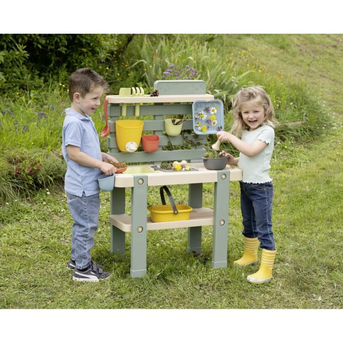 Smoby SMO840208 Cocina de Barro Mud Kitchen Life con Temática de Hogar 4 Smoby SMO840208 Cocina de Barro Mud Kitchen Life con Temática de Hogar 4