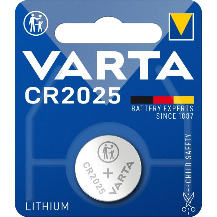 Varta 6025112401 Pila de Botón Litio CR2025 157mAh 1ud - Para electrónica 1