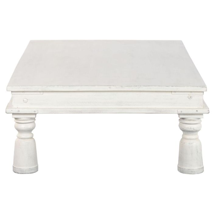 Mesa de Centro Home ESPRIT Blanco 70 x 107 x 45 cm 8 Mesa de Centro Home ESPRIT Blanco 70 x 107 x 45 cm 8