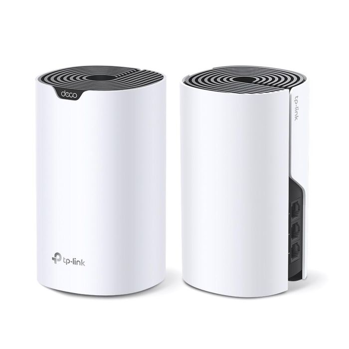 Tp-Link Deco S7 Sistema Wi-Fi Mesh Inteligente Doble Banda AC1900, Cobertura para 3-5 Dormitorios, 3 Unidades 0 Tp-Link Deco S7 Sistema Wi-Fi Mesh Inteligente Doble Banda AC1900, Cobertura para 3-5 Dormitorios, 3 Unidades 0