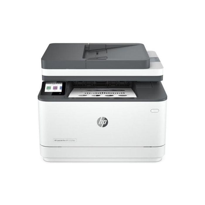 HP 3G630F LaserJet Pro MFP 3102fdw Multifunción 4 en 1 Láser Monocromo, WiFi, Dúplex, Fax, 33ppm, Blanca