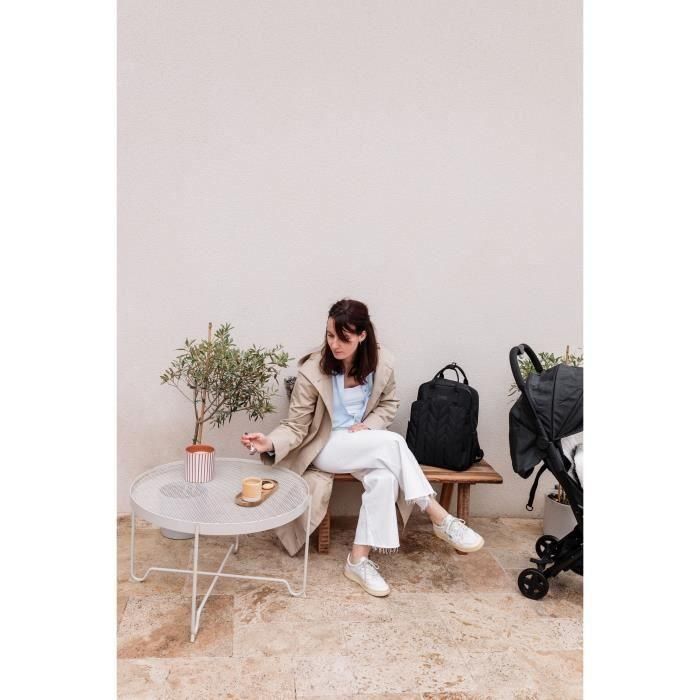 Tineo TIN3275052459534 Bolso cambiador forma mochila acolchado negro 5 Tineo TIN3275052459534 Bolso cambiador forma mochila acolchado negro 5