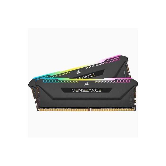 Corsair Kit de Memoria RAM Vengeance RGB 64GB (2x32GB) PC 3200MHz CL16 para Ordenador 5
