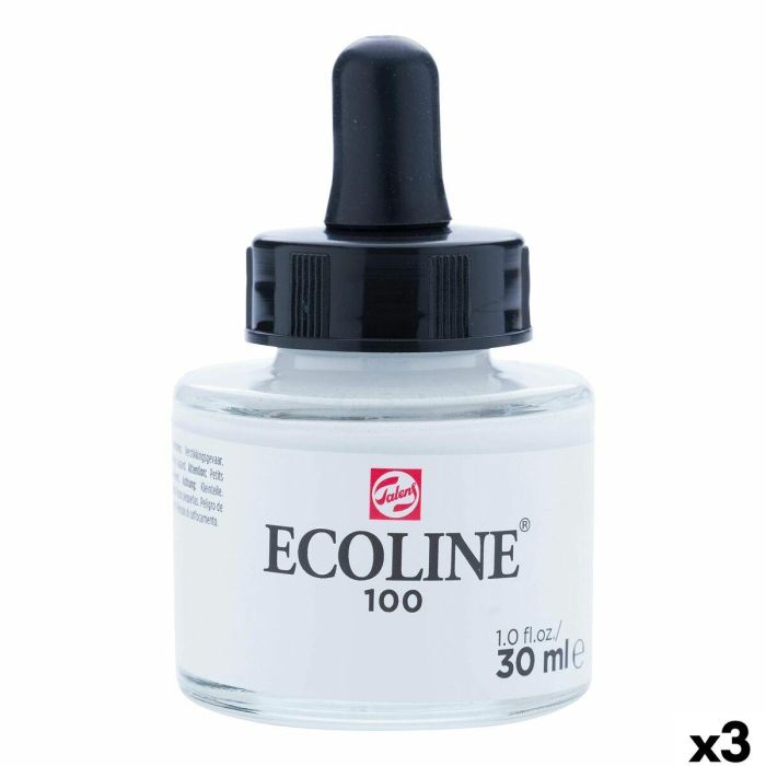 Acuarelas Talens Ecoline Blanco 30 ml (3 Unidades) 2 Acuarelas Talens Ecoline Blanco 30 ml (3 Unidades) 2