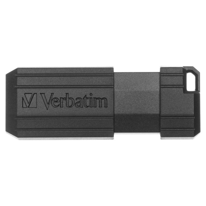 Verbatim Store'N'Go Pinstripe USB 2.0 Pendrive 128GB Negro Retráctil Hi-Speed Verbatim Store'N'Go Pinstripe USB 2.0 Pendrive 128GB Negro Retráctil Hi-Speed