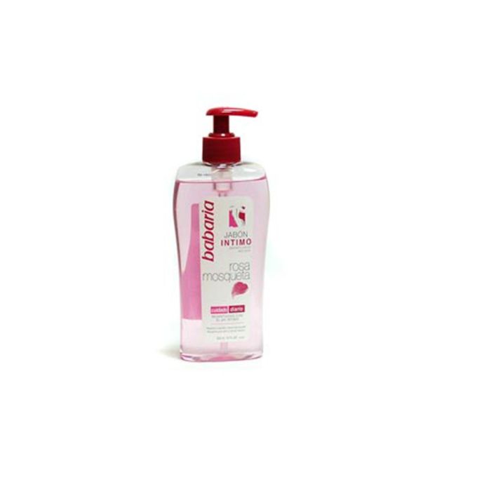 Babaria Rosa mosqueta jabon intimo cuidado diario 300 ml Babaria Rosa mosqueta jabon intimo cuidado diario 300 ml