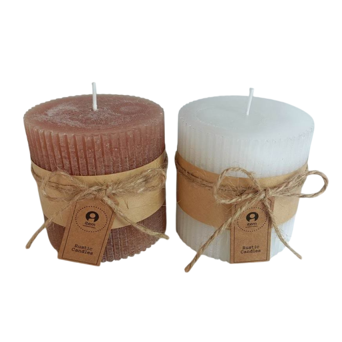Vela Navidad Alpina DKD Home Decor Blanco Marron 7 x 7 x 7 cm (12 Unidades) 0 Vela Navidad Alpina DKD Home Decor Blanco Marron 7 x 7 x 7 cm (12 Unidades) 0